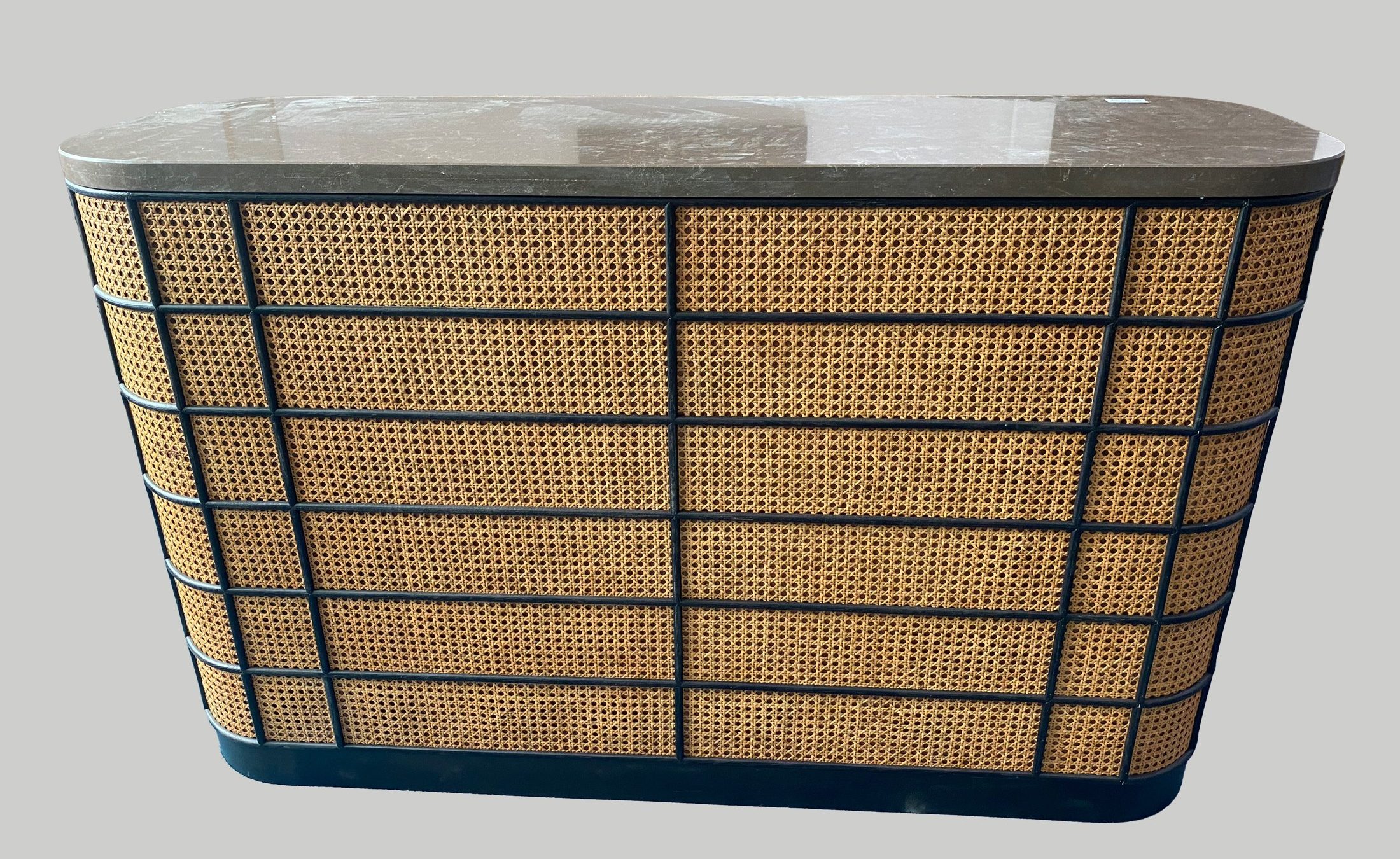 Lattice Cane Credenza