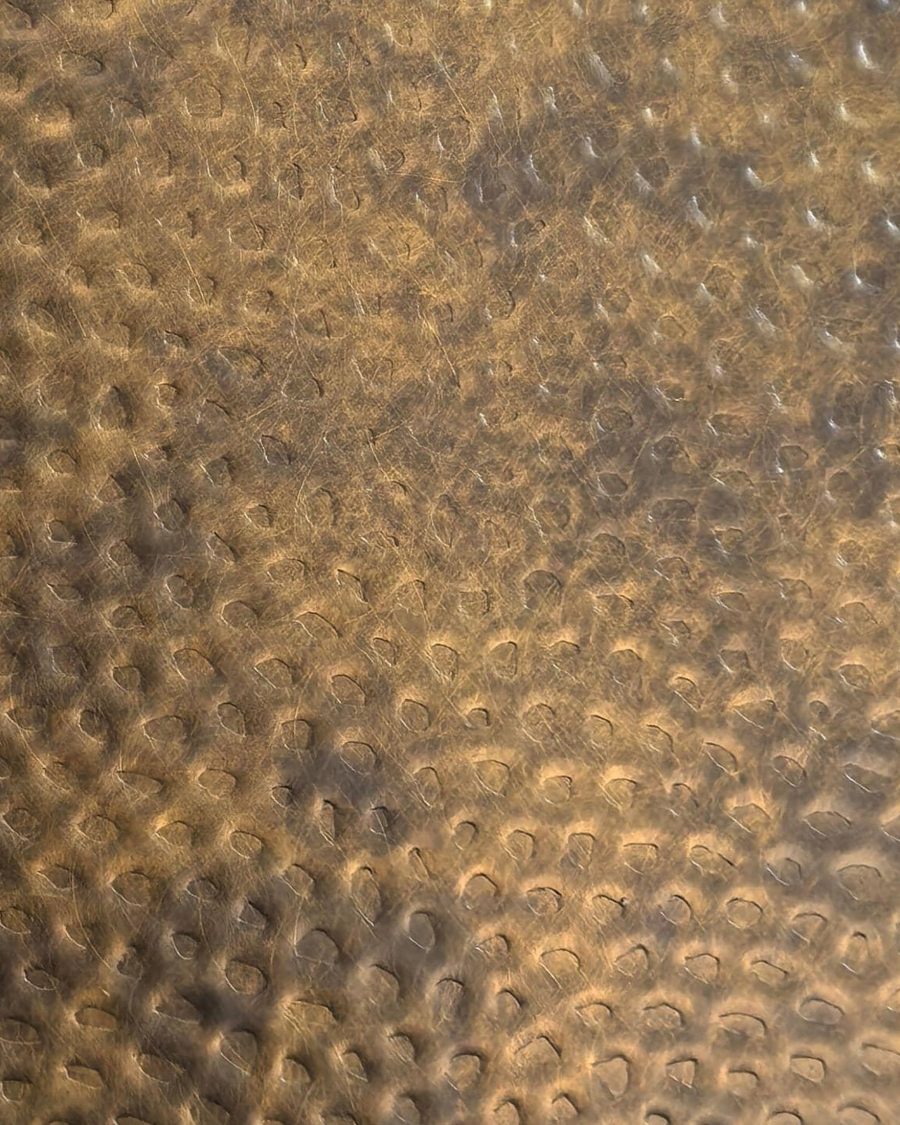 Antique Stainless — Hammered Antique Brass
